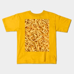 fried chips pattern Kids T-Shirt